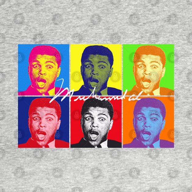 Muhammad Ali Pop Art by Bingung Mikir Nama Design